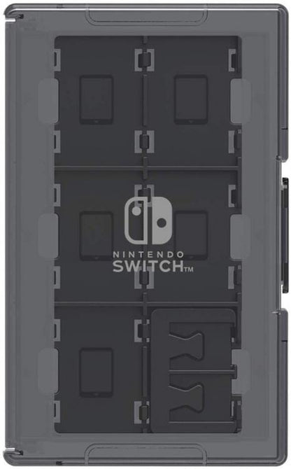 Game Card Case Contenitore Giochi 24 Pezzi Black Hori Nintendo Switch Console