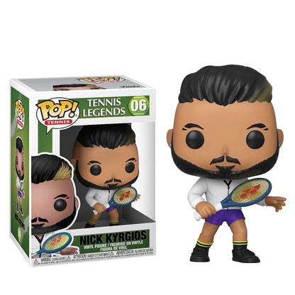 Funko Pop Tennis 06 Nick Kyrgios Vinyl Action Figure Legends Australia Statuetta