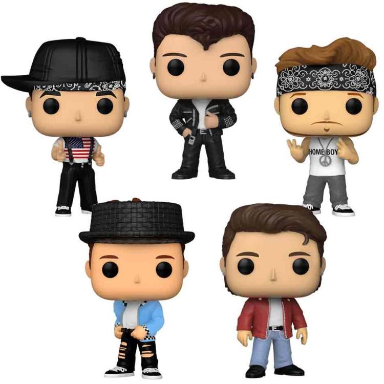 Funko Pop ! Rocks: New Kids On The Block - Serie Completa 312-313-314-315-316