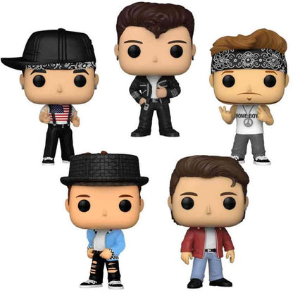 Funko Pop ! Rocks: New Kids On The Block - Serie Completa 312-313-314-315-316