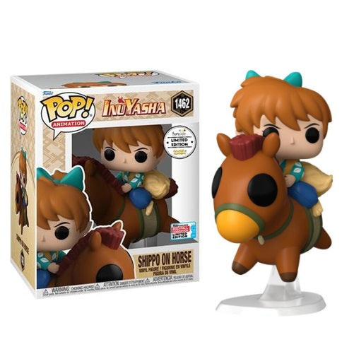 Funko Pop ! Animation Inuyasha Dlx -(1462) Shippo On Horse Figure 15Cm Nycc 2023