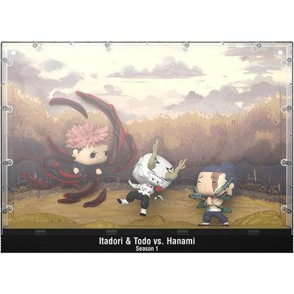 Funko Pop! Deluxe Moment Jujutsu Kaisen (06) Itadori & Todo vs. Hanami - Season 1 - Vinyl Figure