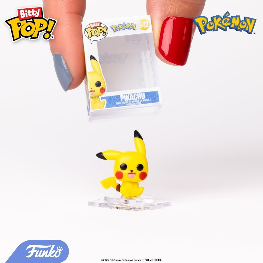 Funko Bitty Pop! Collector Pack 12pz (Pokemon) - Mini Vinyl Figure Pikachu, Eveee, Charmander, Squirtle e altri