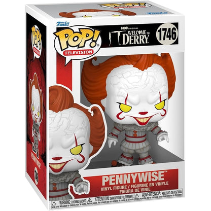 Funko Pop! Television IT Welcome To Derry - (1746) Pennywise Figure Horror 9cm