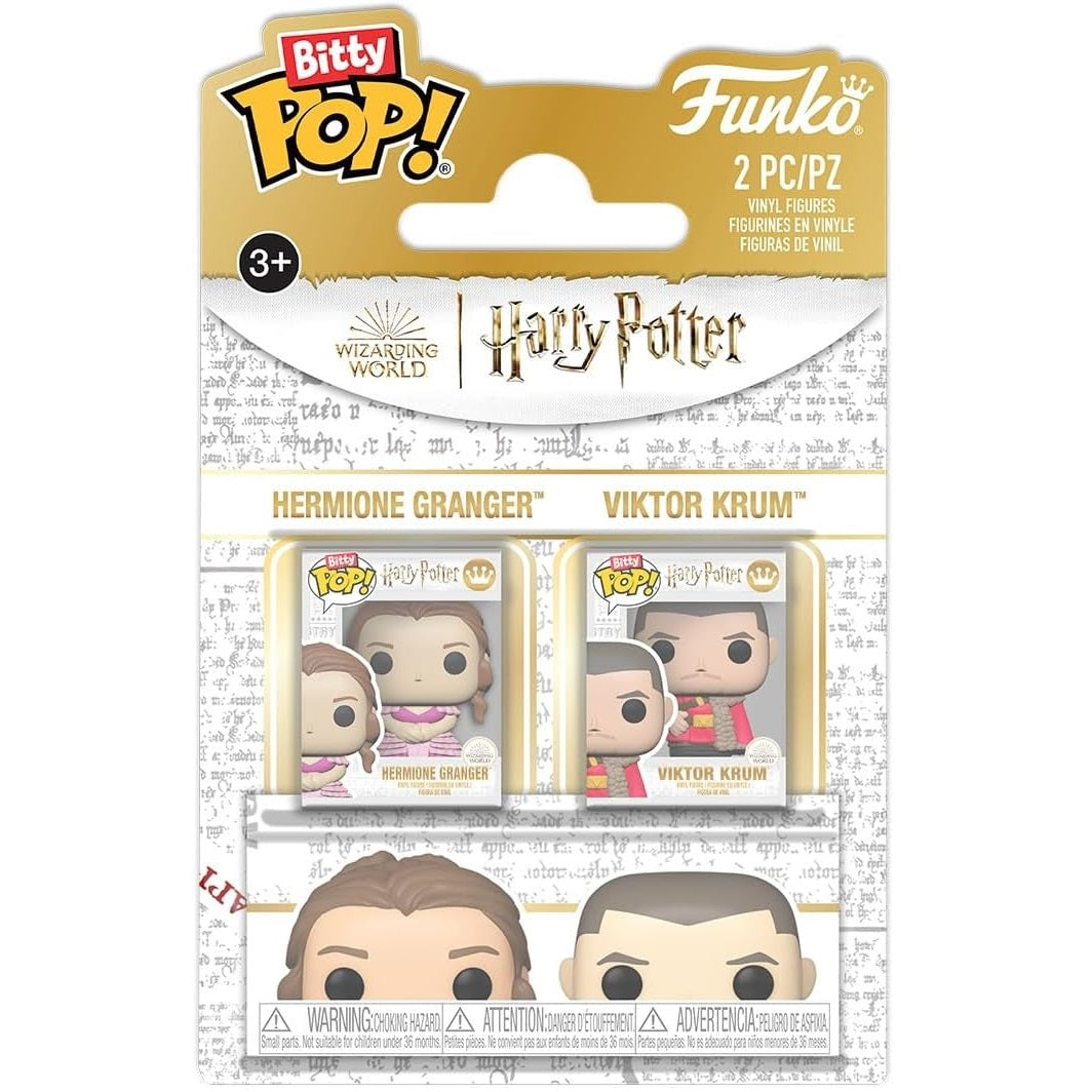 Funko Bitty Pop! Harry Potter 2pz - Hermione Granger & Viktor Krum - Vinyl Figure