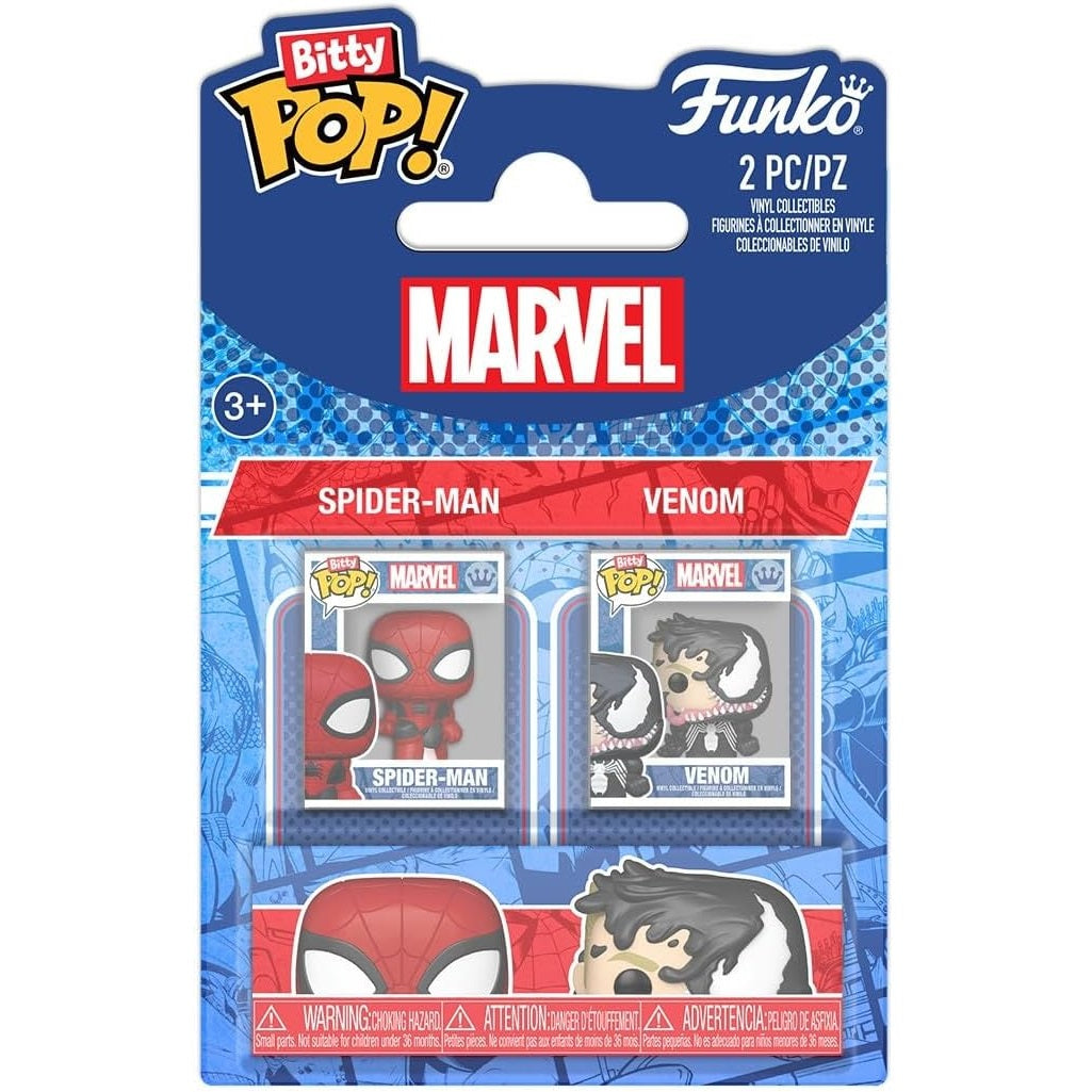 Funko Bitty Pop! Marvel Spider-man 2pz - Spider-man & Venom - Vinyl Figure
