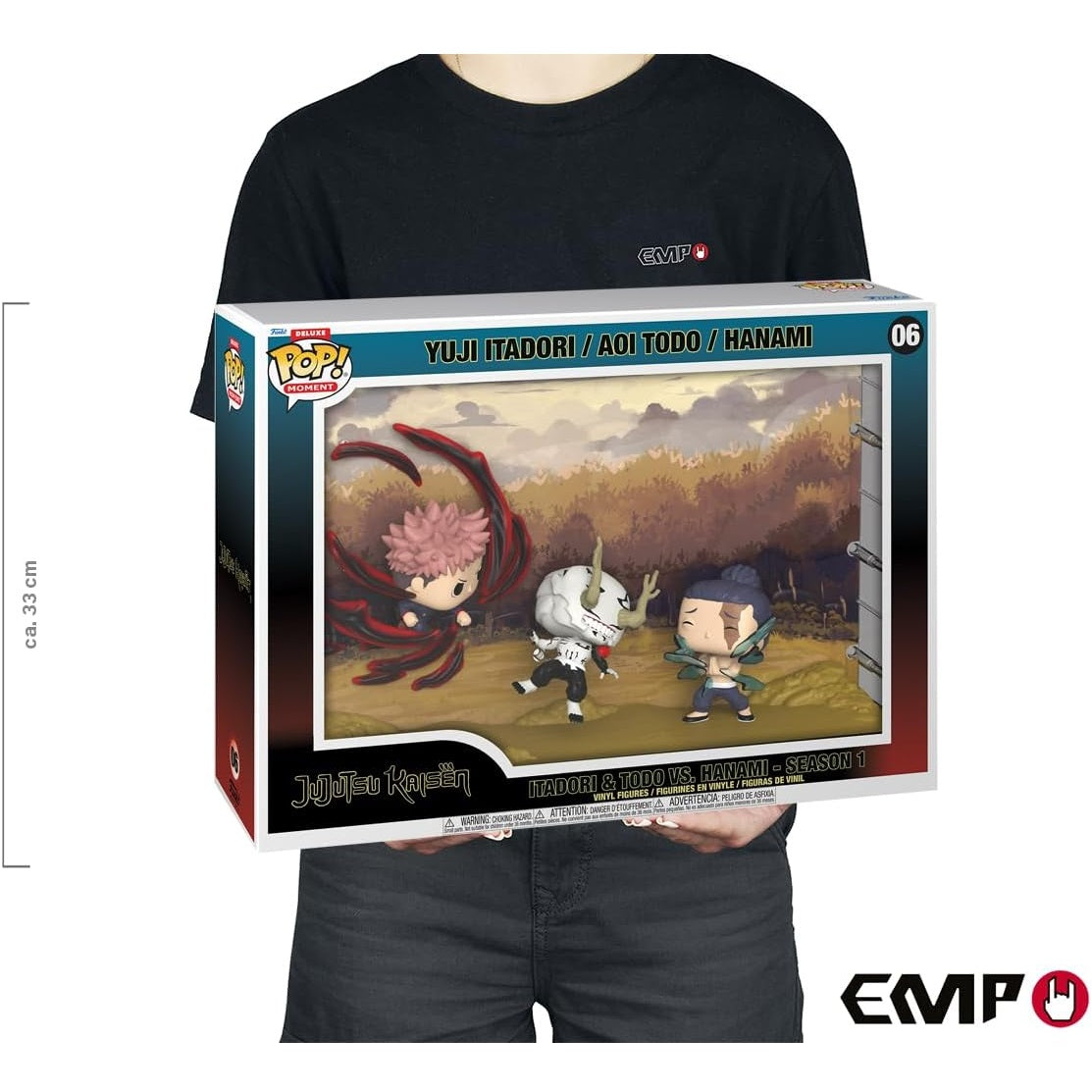 Funko Pop! Deluxe Moment Jujutsu Kaisen (06) Itadori & Todo vs. Hanami - Season 1 - Vinyl Figure