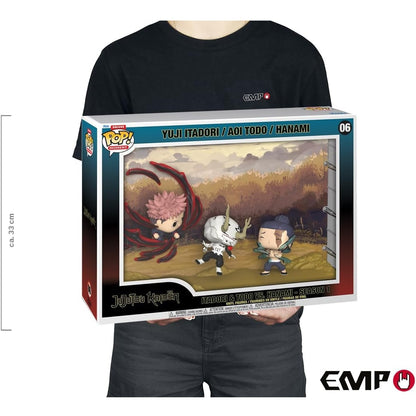 Funko Pop! Deluxe Moment Jujutsu Kaisen (06) Itadori & Todo vs. Hanami - Season 1 - Vinyl Figure