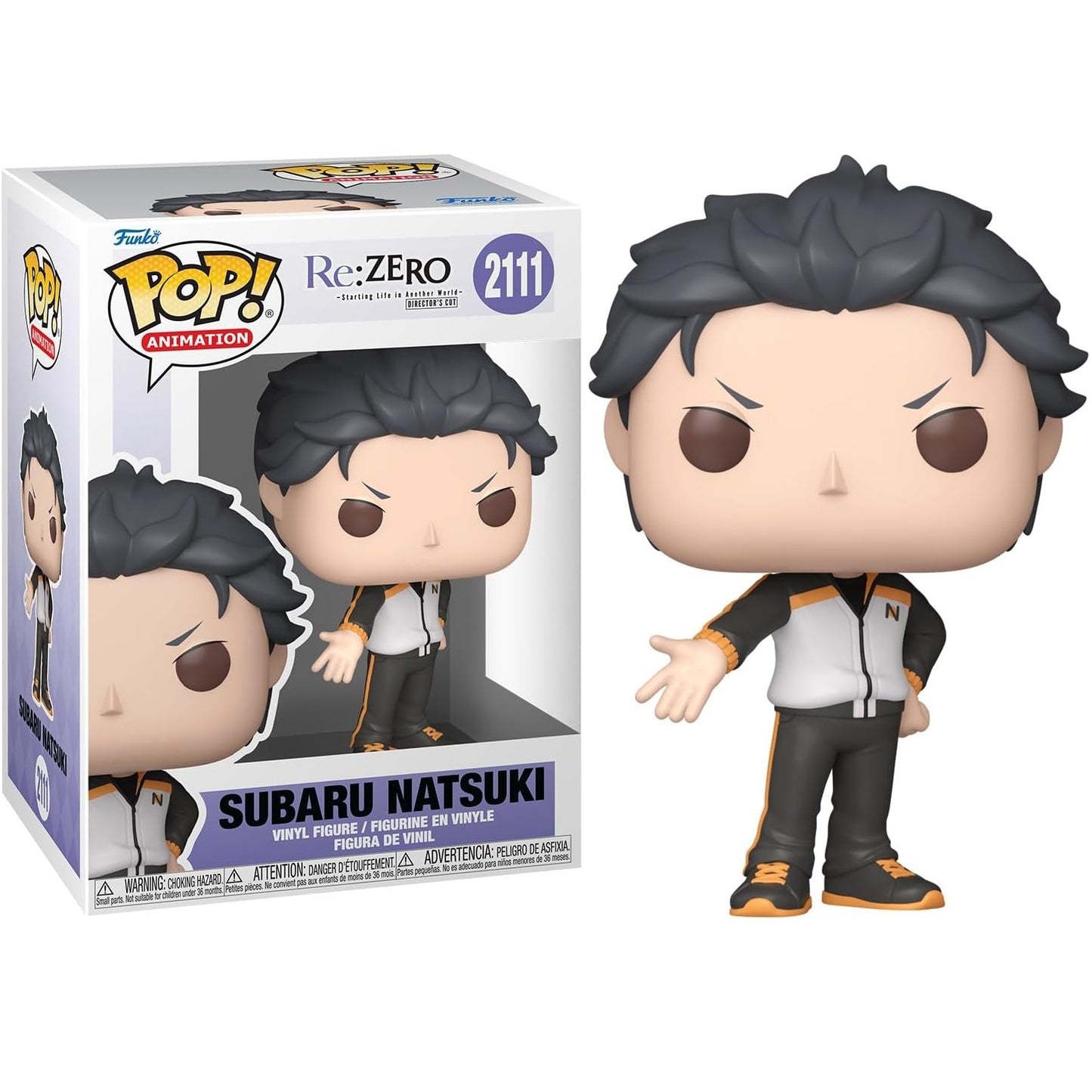 Funko Pop! Animation Re: Zero Directors's cut (2111) Subaru Natsuki - Vinyl Figure 9cm