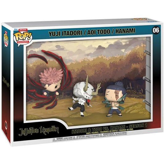 Funko Pop! Deluxe Moment Jujutsu Kaisen (06) Itadori & Todo vs. Hanami - Season 1 - Vinyl Figure