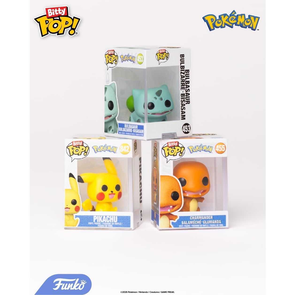 Funko Bitty Pop! Collector Pack 12pz (Pokemon) - Mini Vinyl Figure Pikachu, Eveee, Charmander, Squirtle e altri