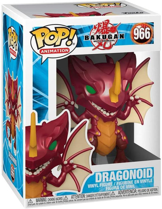 Funko Pop Animation Bakugan Battle Brawlers - Dragonoid (966) Drago Vinyl Figure