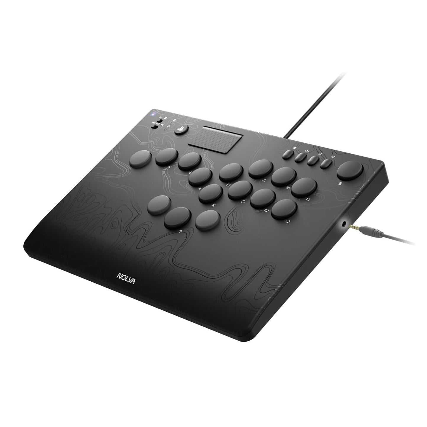 HORI NOLVA Controller Arcade Meccanico All-Button per PlayStation 5, PlayStation 4 e PC – Licenza Ufficiale Sony