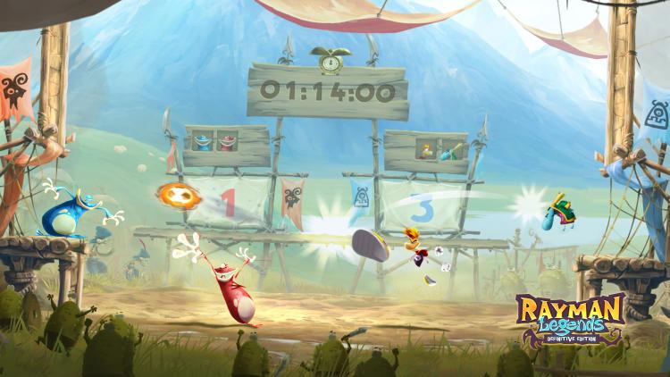 Rayman Legends Definitive Edition Nintendo Switch Videogioco Code In The Box Ita