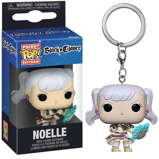 Funko Pop ! Keychain - Animation - Balck Clover (Noelle) Portachiavi Vinyl 4Cm