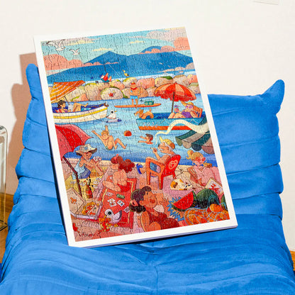 Stopuzzle - Puzzle 500pz World Tour Napoli (Mergellina) - 30x50 cm