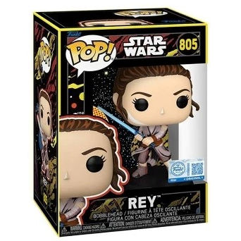 Funko Pop! Star Wars: The Force Awakens (805) Rey (Retro - Exclusive) 9cm