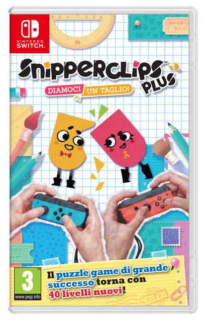 Snipperclips Plus: Diamoci Un Taglio! Nintendo Switch Gioco Nuovo Italiano