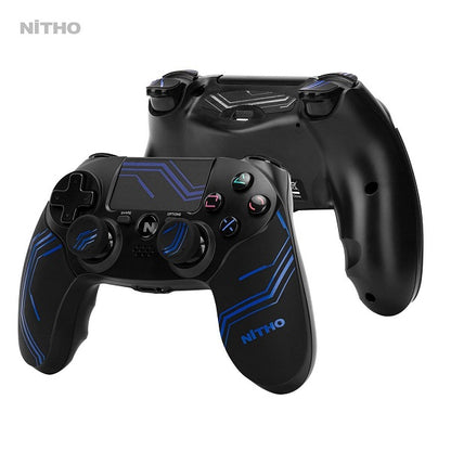 Nitho Controller Ps4 Ps3 Pc Windows Gamepad Pad Wireless Adonis Black Blue Usb