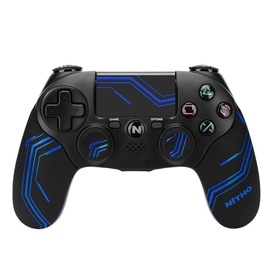 Nitho Controller Ps4 Ps3 Pc Windows Gamepad Pad Wireless Adonis Black Blue Usb