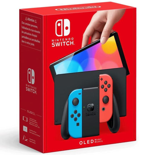 Nintendo Switch Oled Neon Console Red/Blue Edition Nuova Ita 2 Anni Di Garanzia