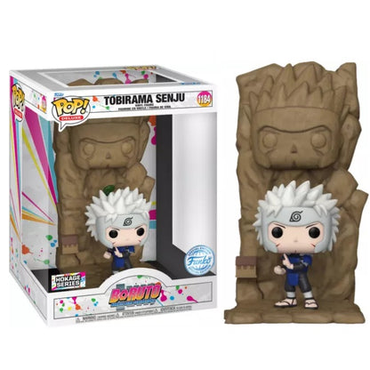 Funko Pop ! Boruto - (1184) Tobirama Senju (Special Edition) Deluxe Special Exm