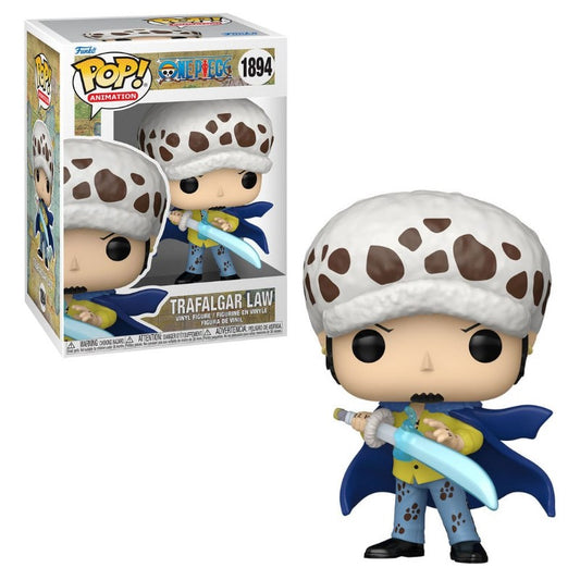 Funko Pop ! Animation One Piece - (1894) Trafalgar Law W/ Blue Anesthesia 9cm