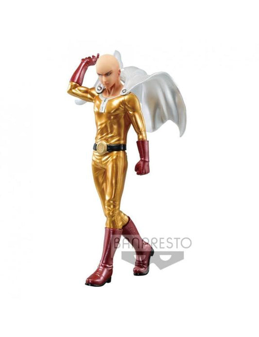 BANPRESTO ONE PUNCH MAN DXF PREMIUM FIGURE METALIC COLOR (SAITAMA) BANDAI 20CM