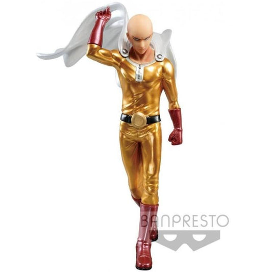 BANPRESTO ONE PUNCH MAN DXF PREMIUM FIGURE METALIC COLOR (SAITAMA) BANDAI 20CM