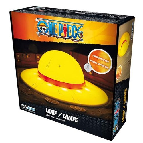 ABYSTYLE LAMPADA DA TAVOLO ONE PIECE CAPPELLO DI PAGLIA DI MONKEY D.LUFFY ANIME
