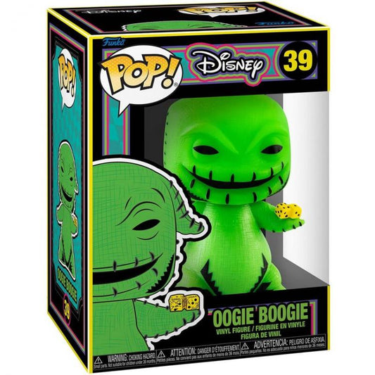 Funko Pop ! The Nightmare Before Christmas Disney - (39) Oogie Boogie Blacklight