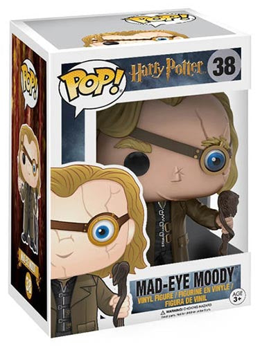 Funko Pop ! Movies Harry Potter - (38) Malocchio Moody Vinyl Figure 9Cm Stregone