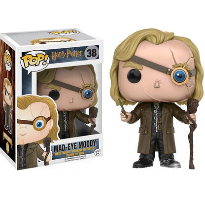 Funko Pop ! Movies Harry Potter - (38) Malocchio Moody Vinyl Figure 9Cm Stregone