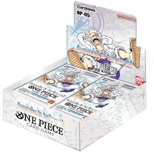 BANDAI ONE PIECE OP-05 AWAKENING OF THE NEW ERA BOX CG 24 BUSTE 12 CARD GAME UK