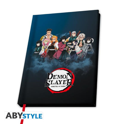 DEMON SLAYER Taccuino A5 ABYstyle COLLEZIONE NOTEBOOK UFFICIALE 21.7cm x 15.5cm