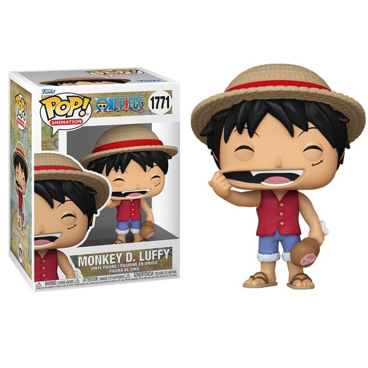 Funko Pop ! Animation One Piece S9 - (1771) Monkey D.Luffy W/ Meat Figure Op 9Cm