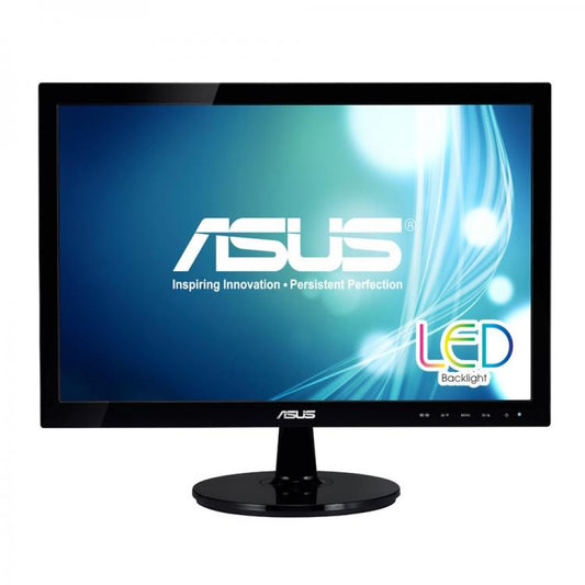ASUS MONITOR 19" LED 5MS VGA VS197DE HD VGA SCHERMO LED PC TV 47cm DESKTOP NERO