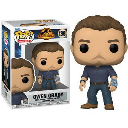 Funko Pop Movies Jurassic World Dominion - Owen Grady (1208) Vinyl Action Figure