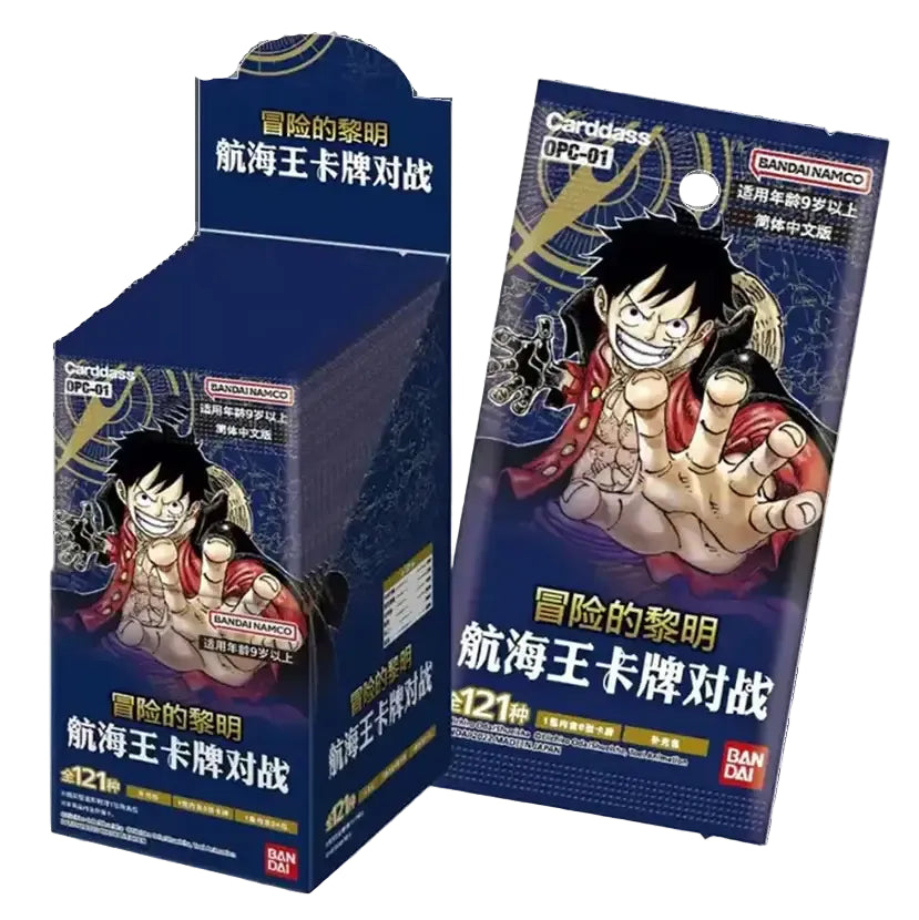 Bandai One Piece Card Game: OPC-01 Romance Dawn - Booster Box CHN - (Prodotto da collezione) (Carte) - Booster Box Nuovo 24 Bustine TCG