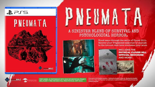 Pneumata Ps5 Videogioco Playstation 5 Horror Versione Disco Blu-Ray Pal Eu Uk