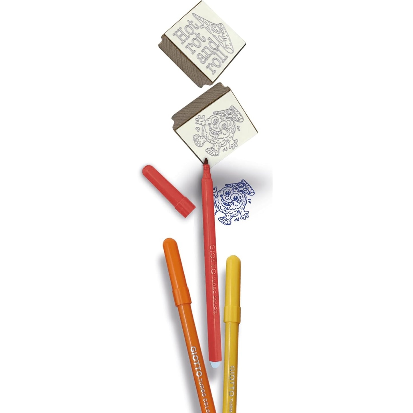 The Ultimate BRAINROT - Colors & Funky Stamps Pennerelli (PUTRID PIZZA PAUL) 3+ Giotto Fila Made in Italy Set Regalo Bambini Natale Pasqua