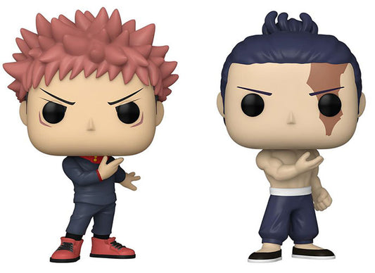 Funko Pop ! Animation Jujutsu Kaisen S2 - 2 Pack Yuji Itadori & Aoi Todo Vinyl