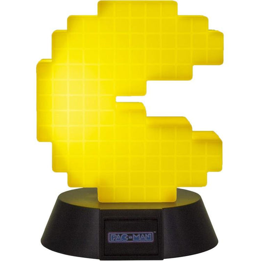 Paladone Icons Lampada Pac-Man Pixel 01 Luce Notte Da Tavolo Scrivania Cameretta