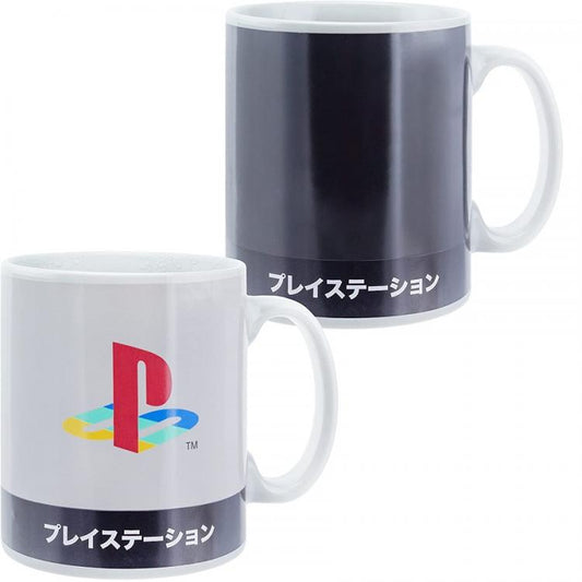 Paladone Tazza In Ceramica Termo Sensibile Playstation Heritage Xl Cambia Colore