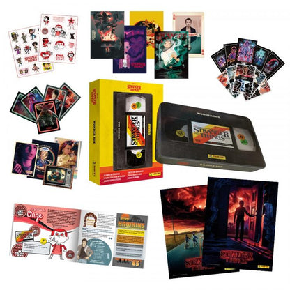 Stranger Things Panini Wonder Box Da Collezione Card + Poster + Stickers Limited