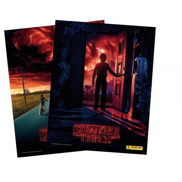 Stranger Things Panini Wonder Box Da Collezione Card + Poster + Stickers Limited