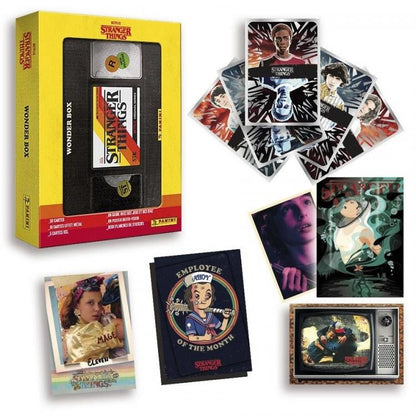 Stranger Things Panini Wonder Box Da Collezione Card + Poster + Stickers Limited
