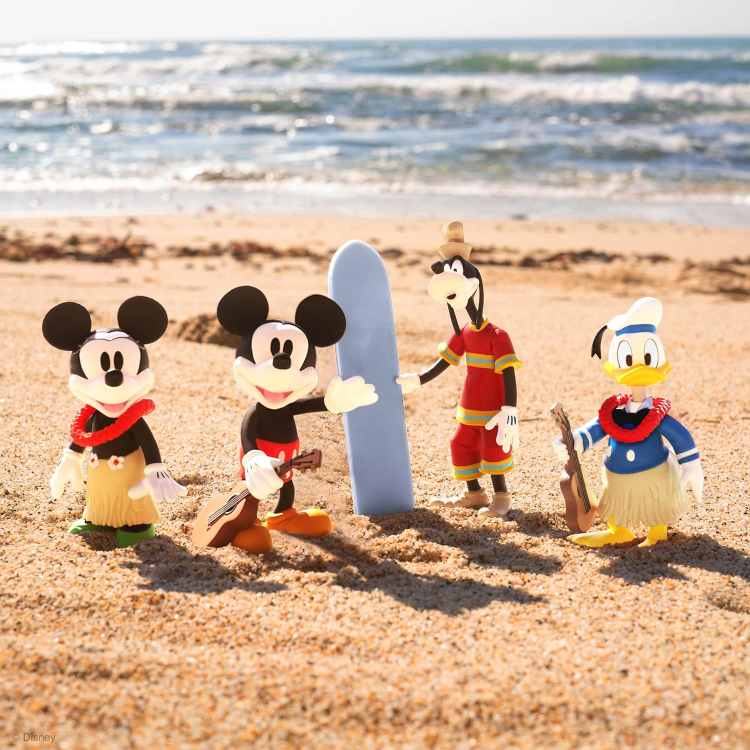 Super7 Disney Mickey & Friends "Minnie" Topolina Hawaii Action Reaction Figure