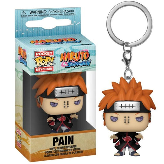 Funko Pop ! Pocket Keychain - Naruto Shippuden (Pain) Key Portachiavi 4Cm