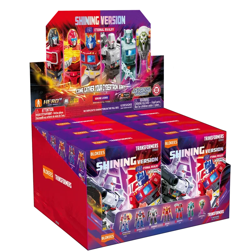 Blokees - Transformers - Model Kit - Shining Version 05 - Eternal Rivalry (Box Intero) - Action Figure 71125
